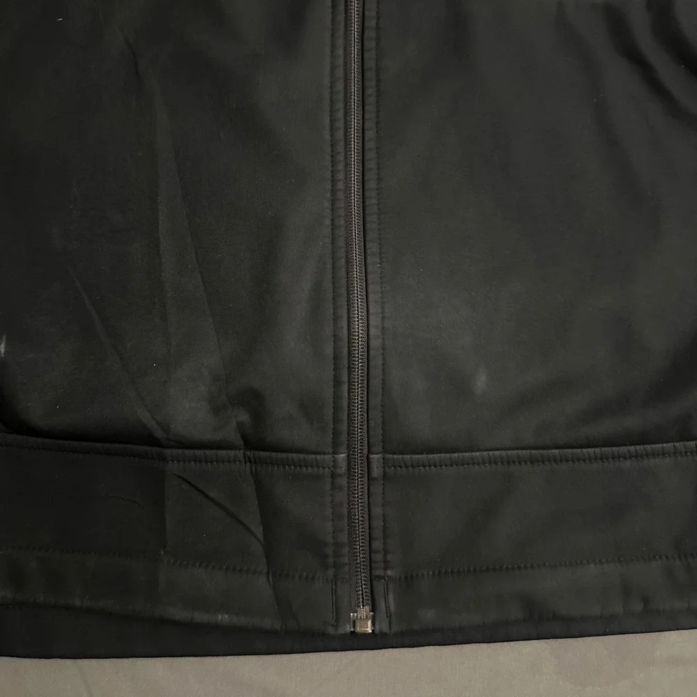 Columbia Jacket Mens 2XL Gray Ascender Softshell Full Zip Fleece Lined